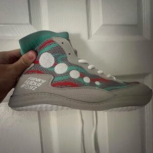 Funky Flickr Boyz 3D wrestling shoes